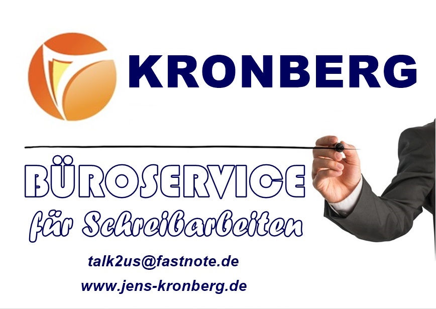 Büroservice Kronberg für Schreibarbeiten