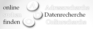 Büroservice Adressrecherche Datenrecherche online