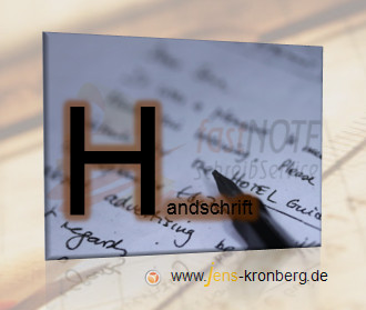 Schreibservice Glossar H - Handschrift