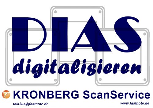 RONBERG ScanService Digitalisierungsservice für Negativfilmstreifen Dias KB-Negative Negativfilme APS-Filme